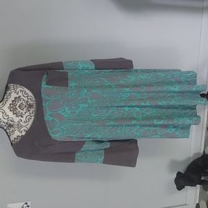 Plus shift dress